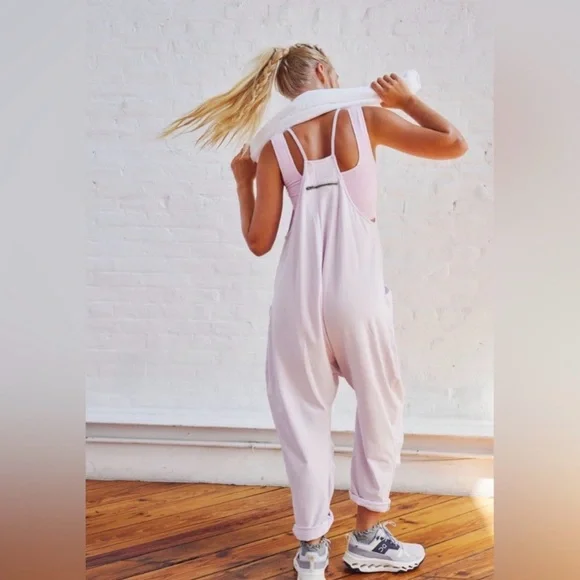 NWOT🌹FP MOVEMENT Hot Shot Onesie in Rose Quartz - Picture 4 of 4